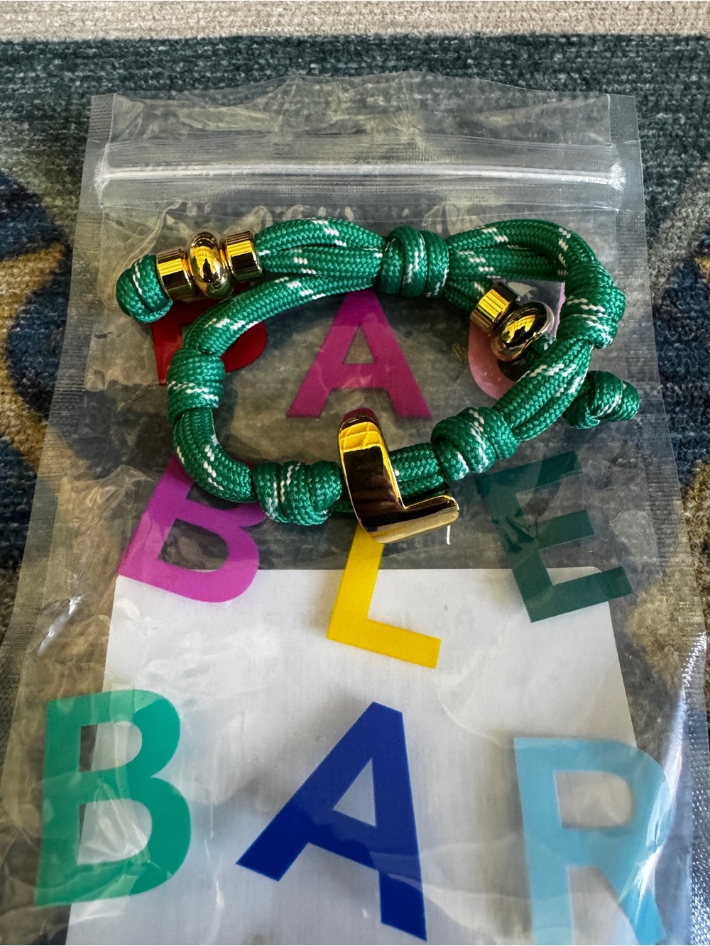 Baublebar • Knotty Initial (L) Custom Bracelet